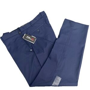 RLX Ralph Lauren Men's Navy Dress Pants Tailored Fit Size 38W 30L New